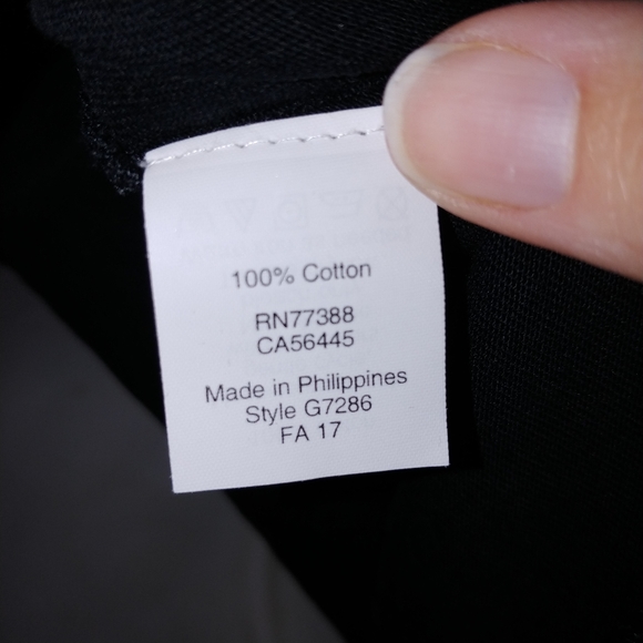 J crew factory bell sleeve t shirt black - Picture 7 of 8